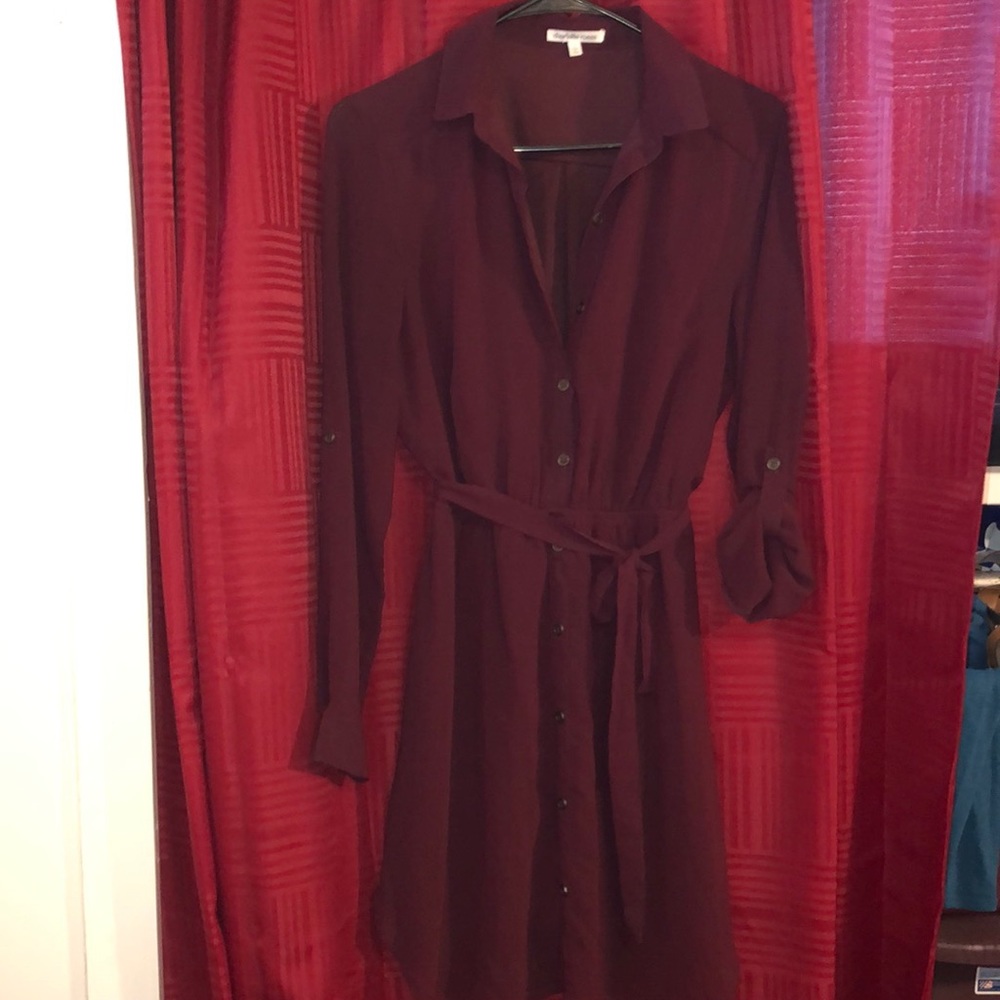 Button up dress